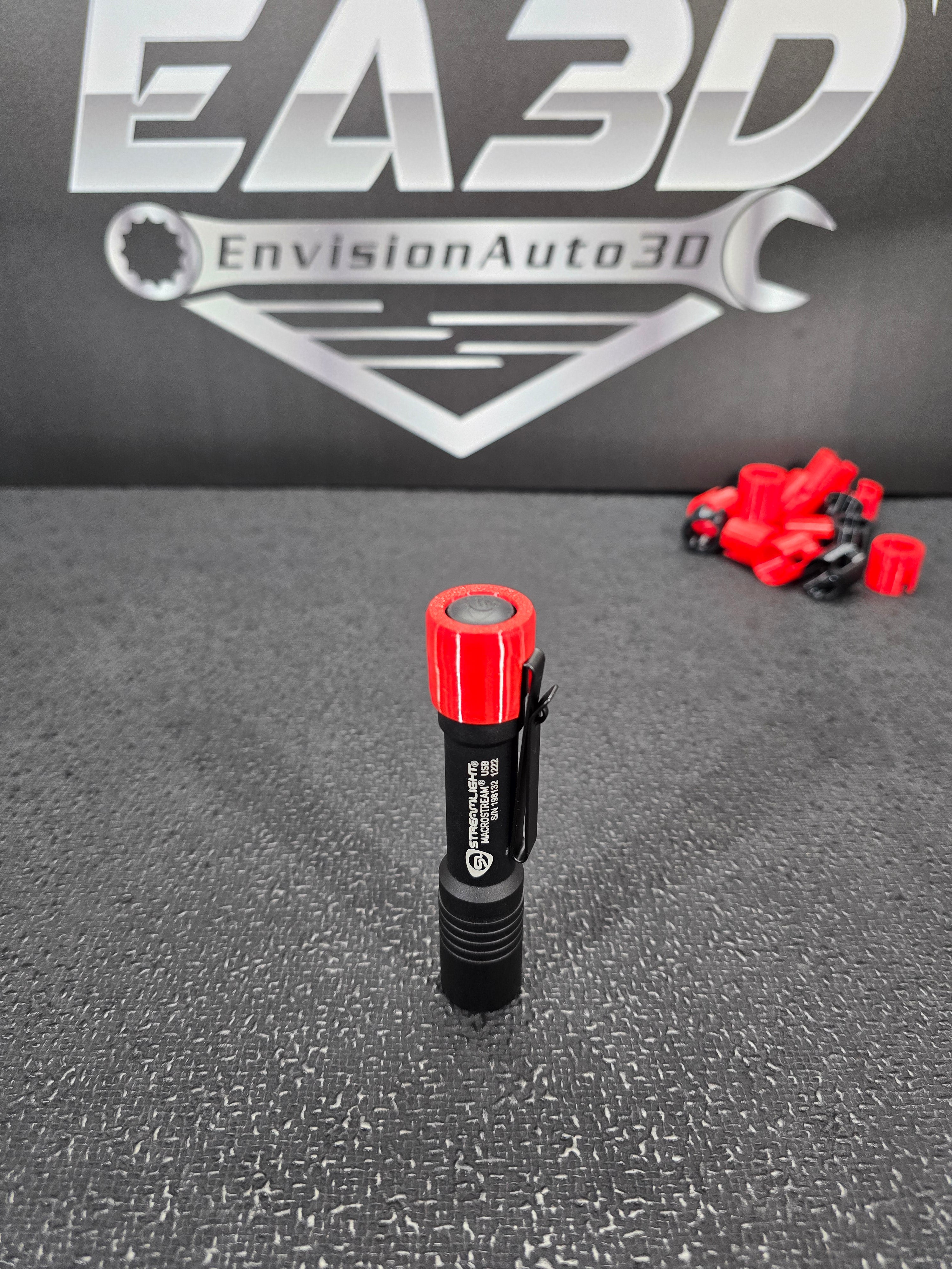 Streamlight Macrostream & Megastream End Cap Bite Grips, Hands Free Grip