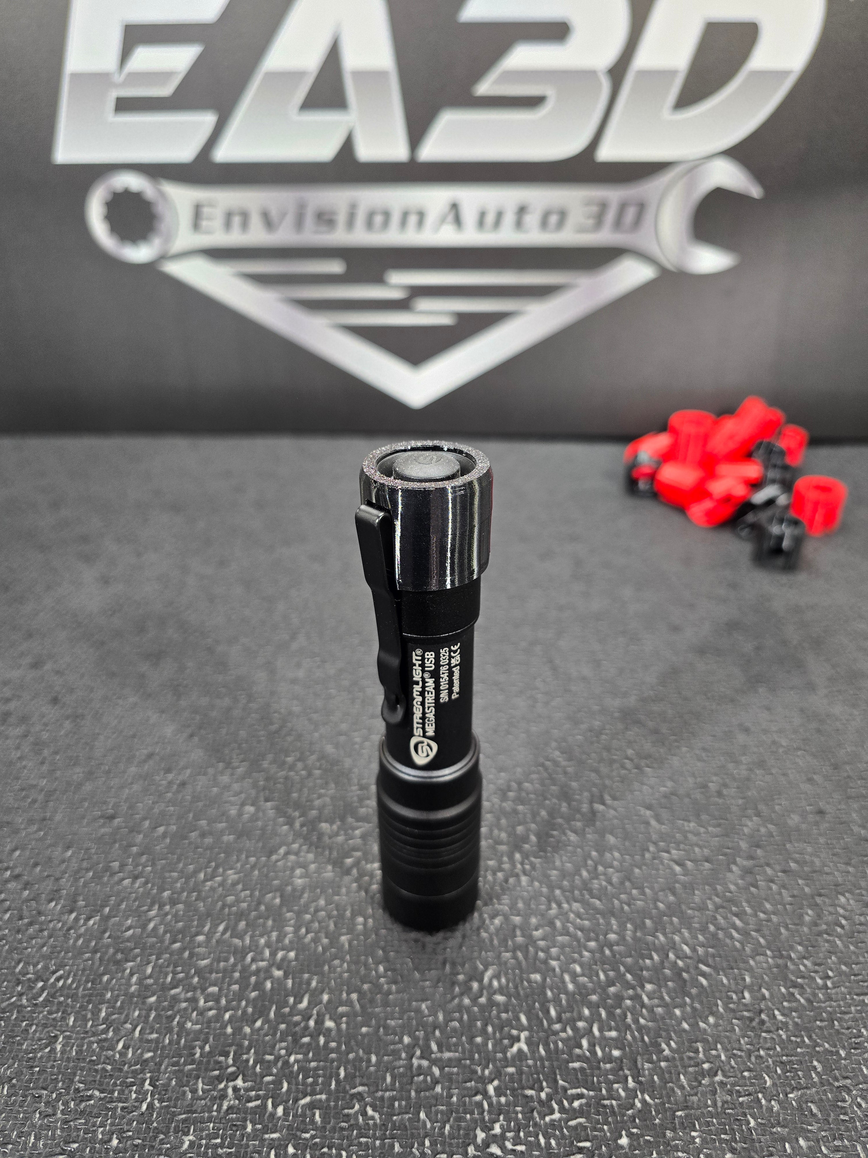 Streamlight Macrostream & Megastream End Cap Bite Grips, Hands Free Grip