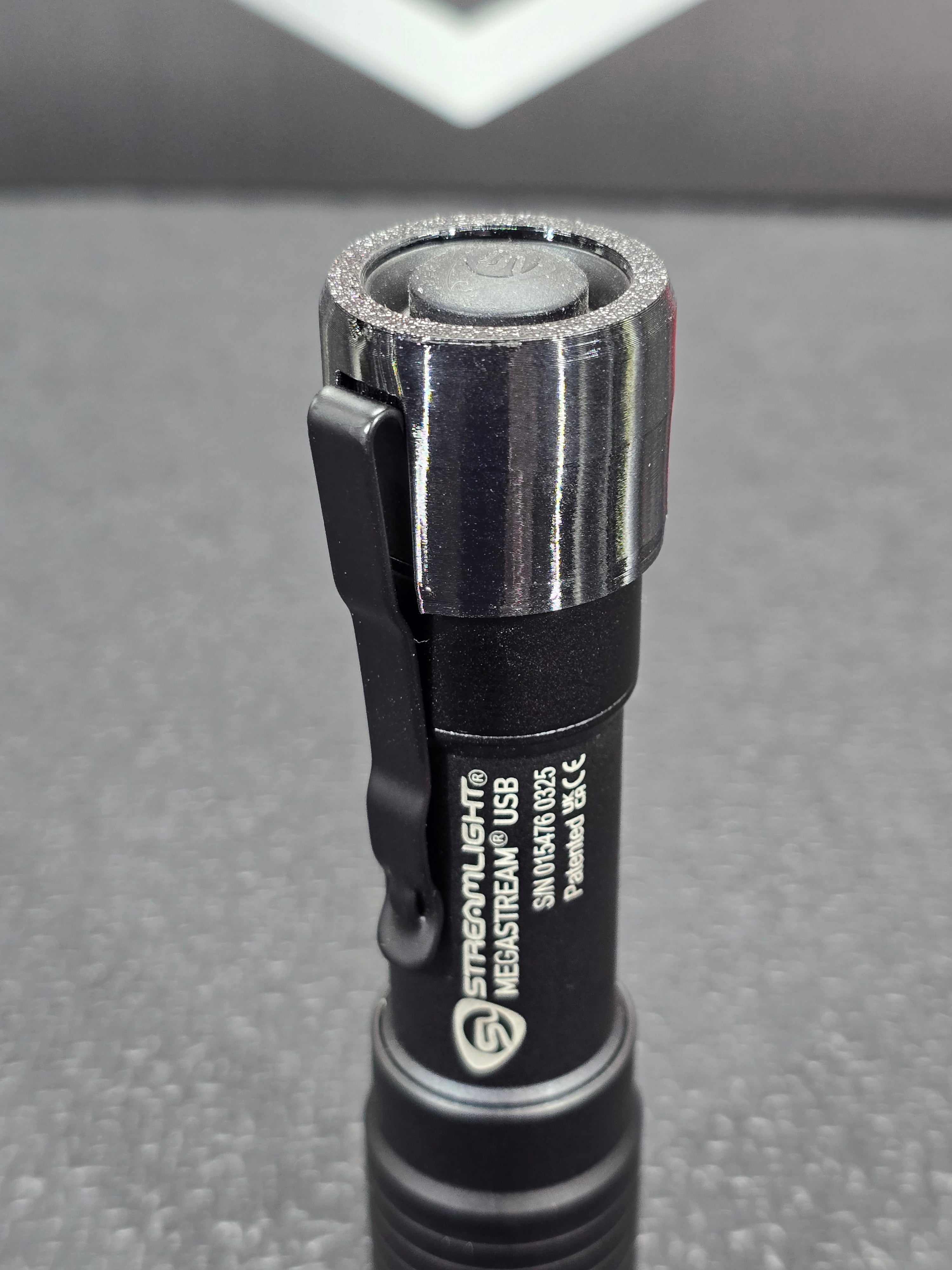 Streamlight Macrostream & Megastream End Cap Bite Grips, Hands Free Grip