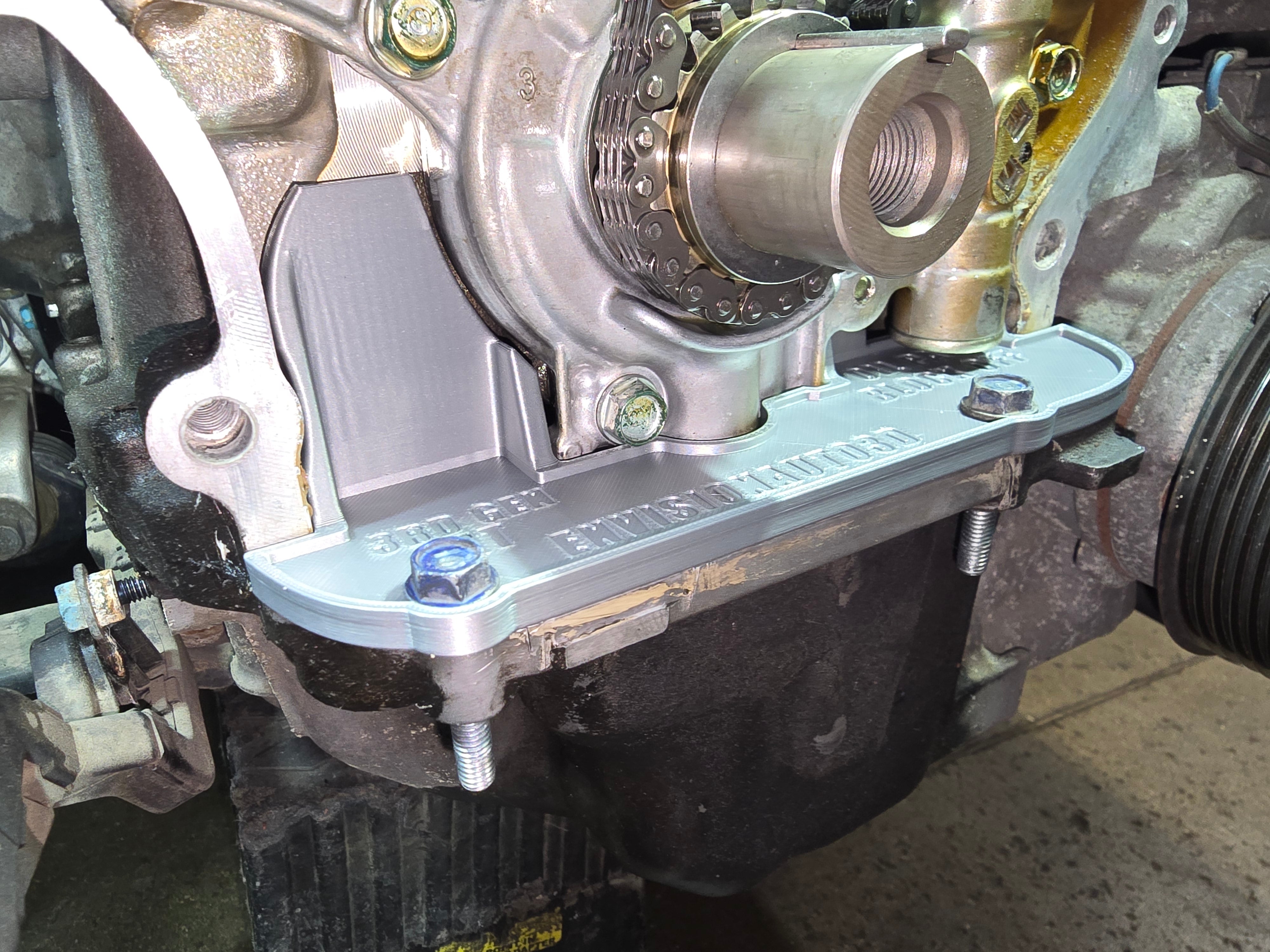 Oil Pan Cover Honda Fit - 3D Printed