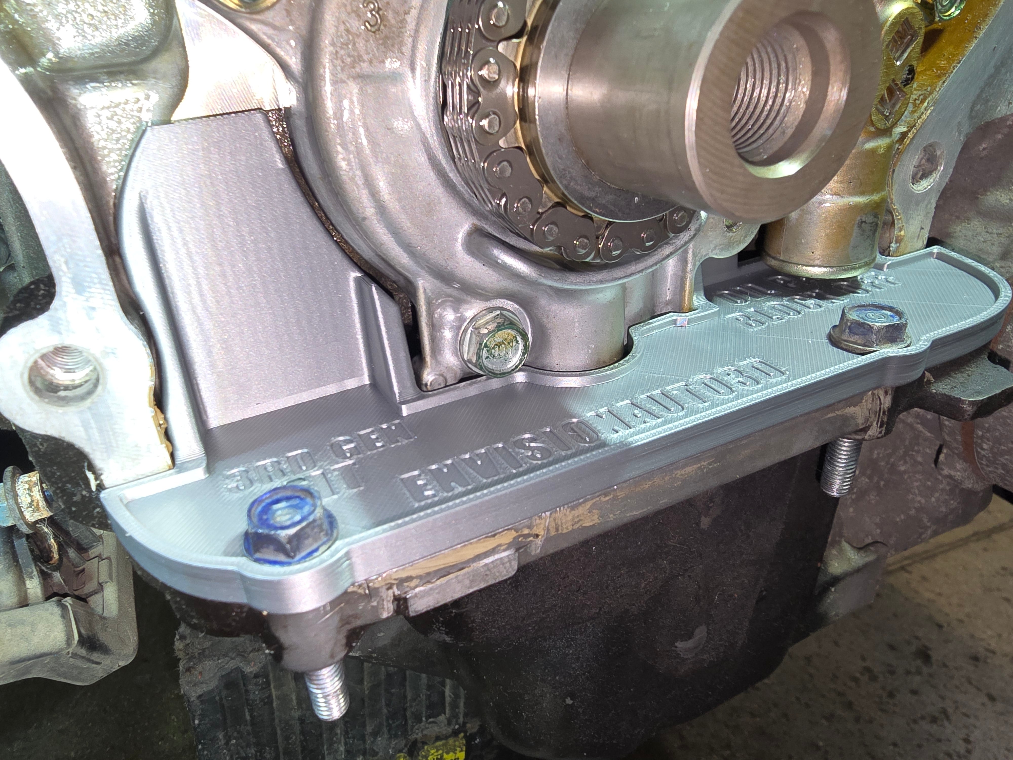Oil Pan Cover Honda Fit - 3D Printed