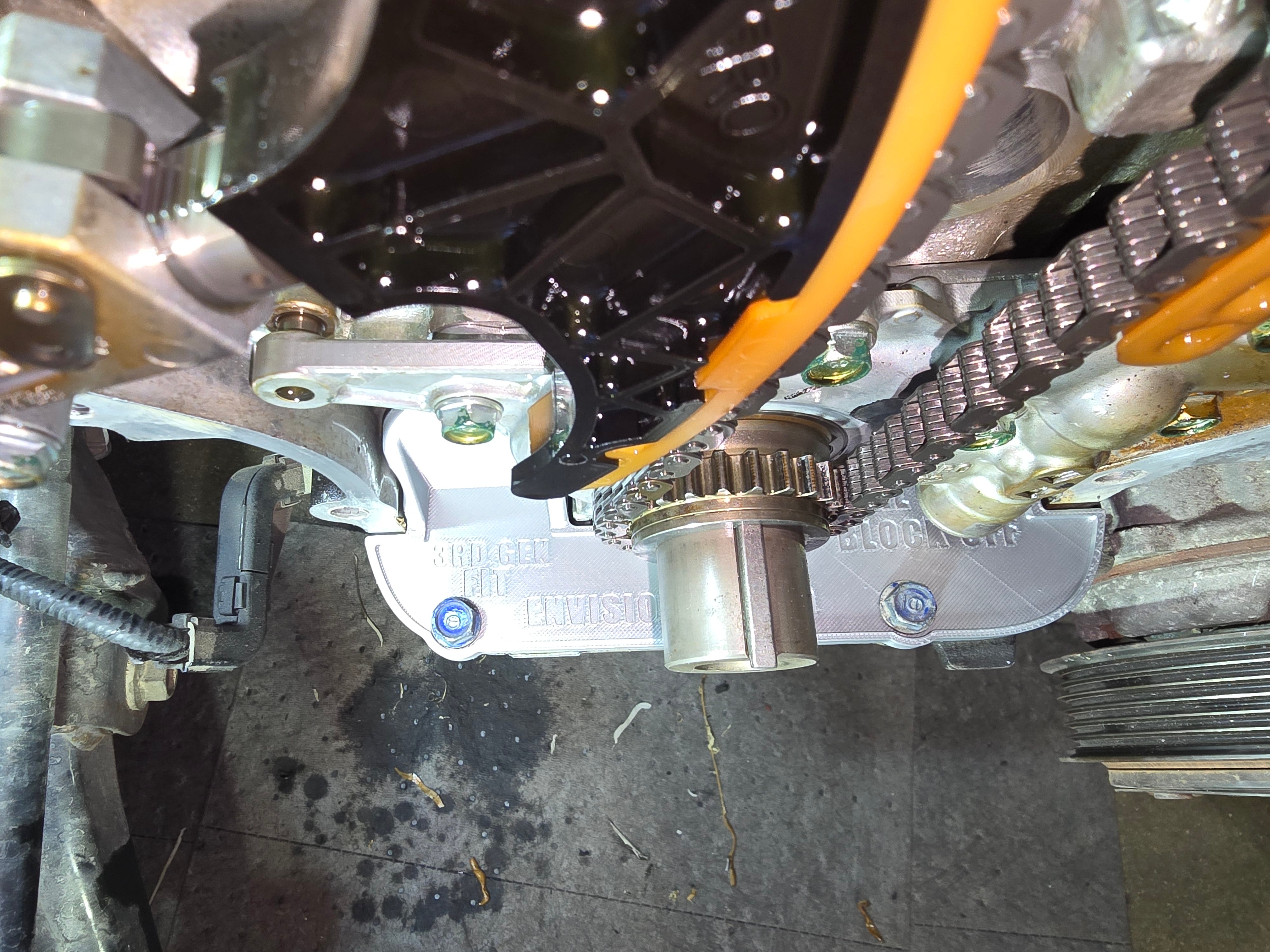 Oil Pan Cover Honda Fit - 3D Printed