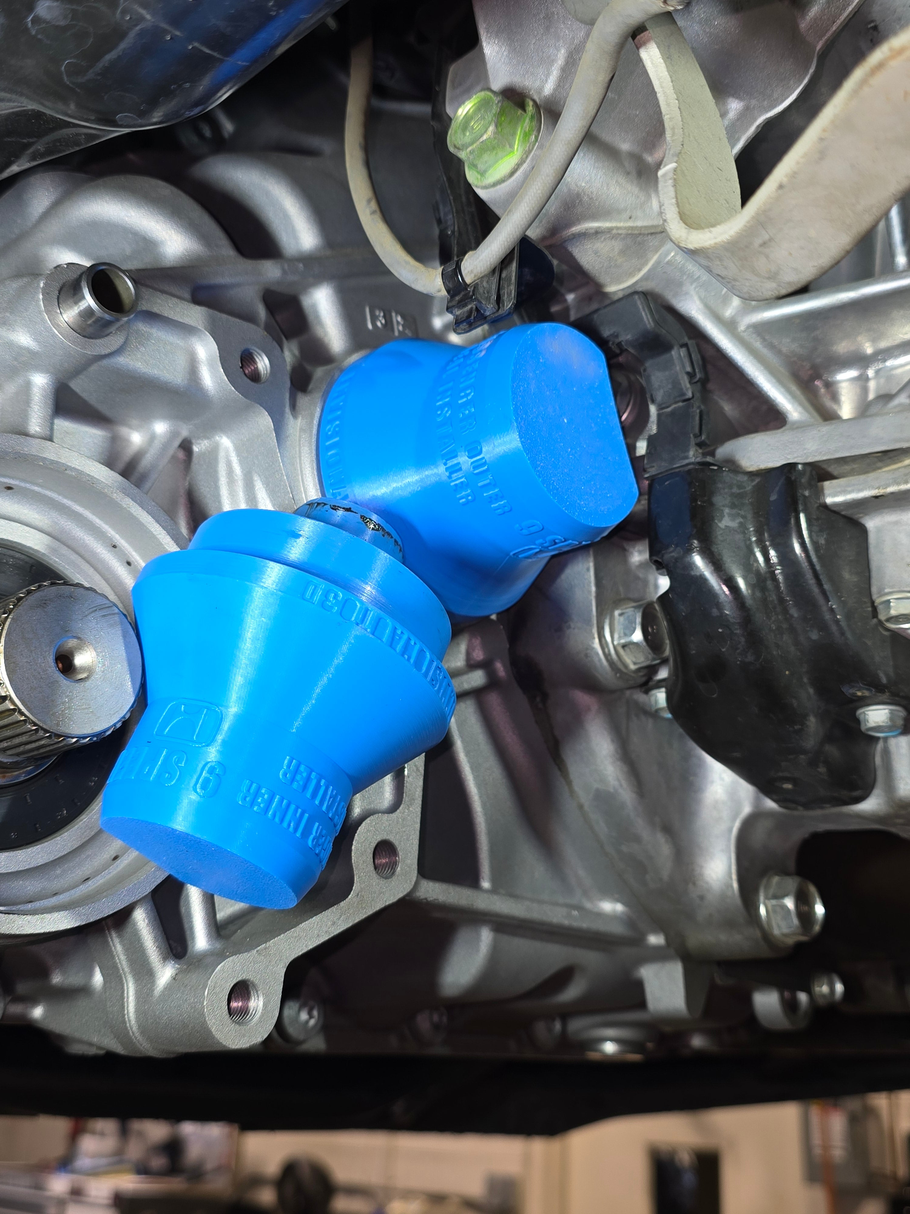 Axle Seal Installer Set 9-Speed Honda/Acura Transmissions - 3D Printed