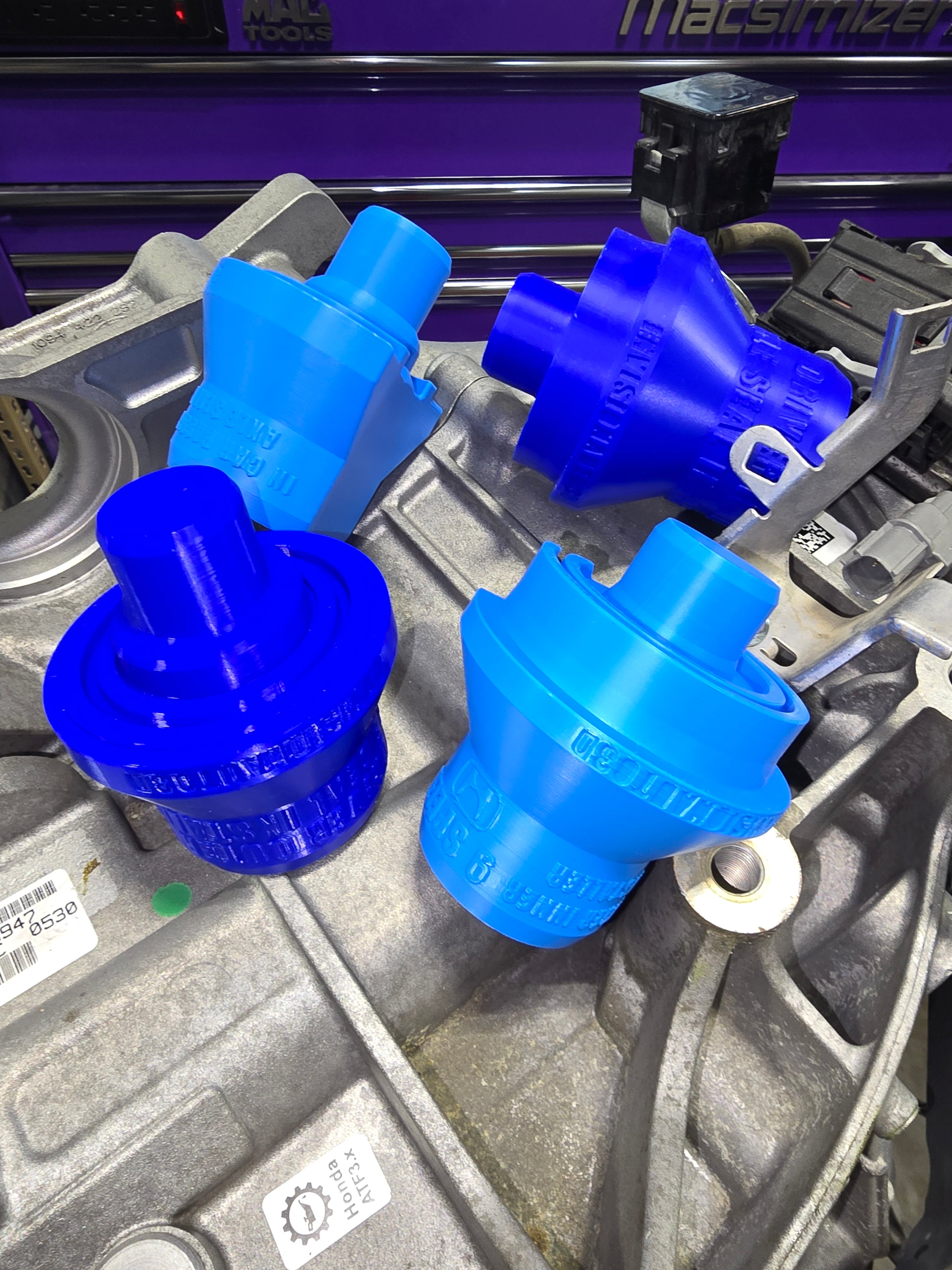 Axle Seal Installer Set 9-Speed Honda/Acura Transmissions - 3D Printed