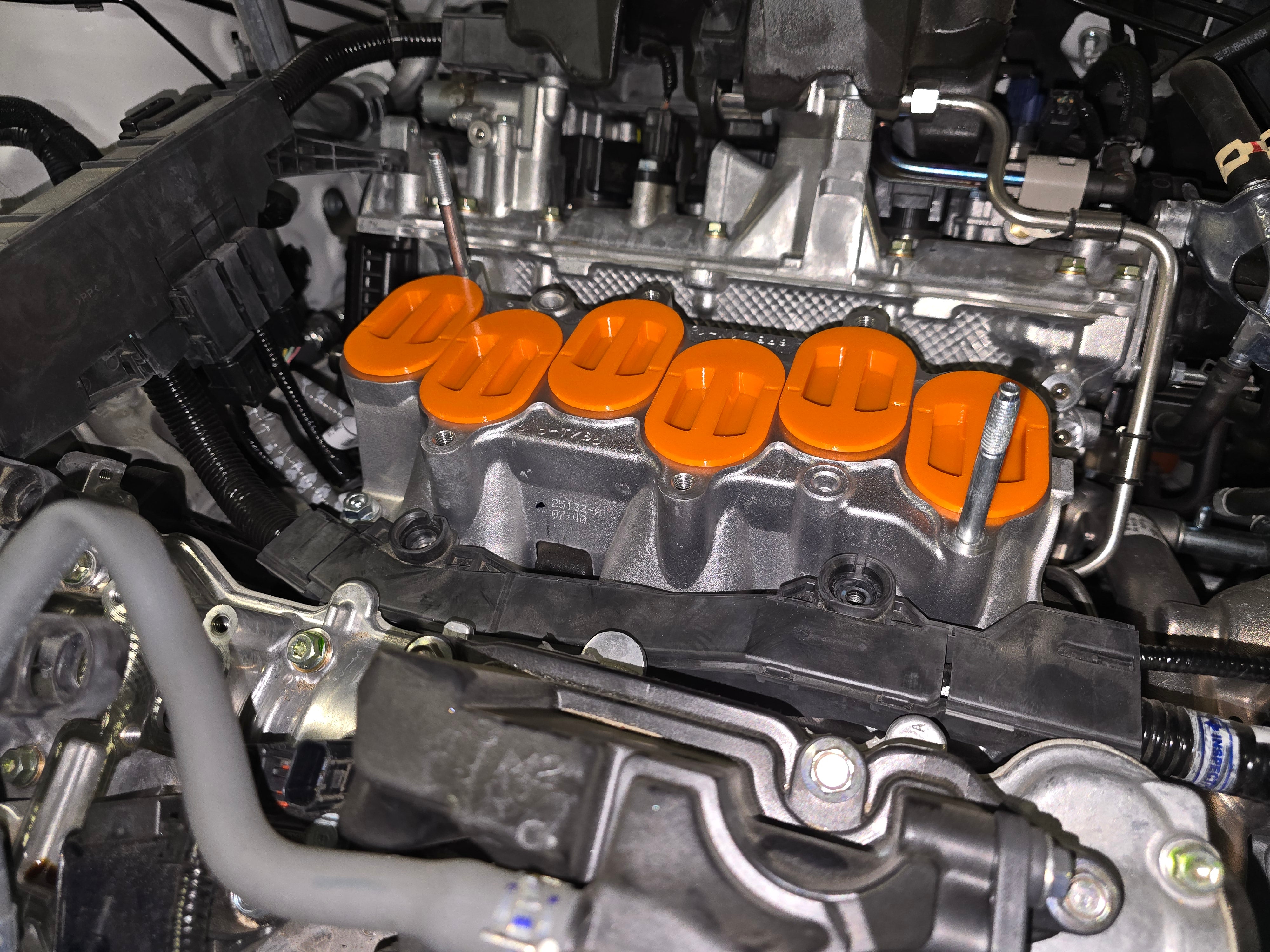 Honda DOHC V6 Upper Intake Port Plugs - 3D Printed