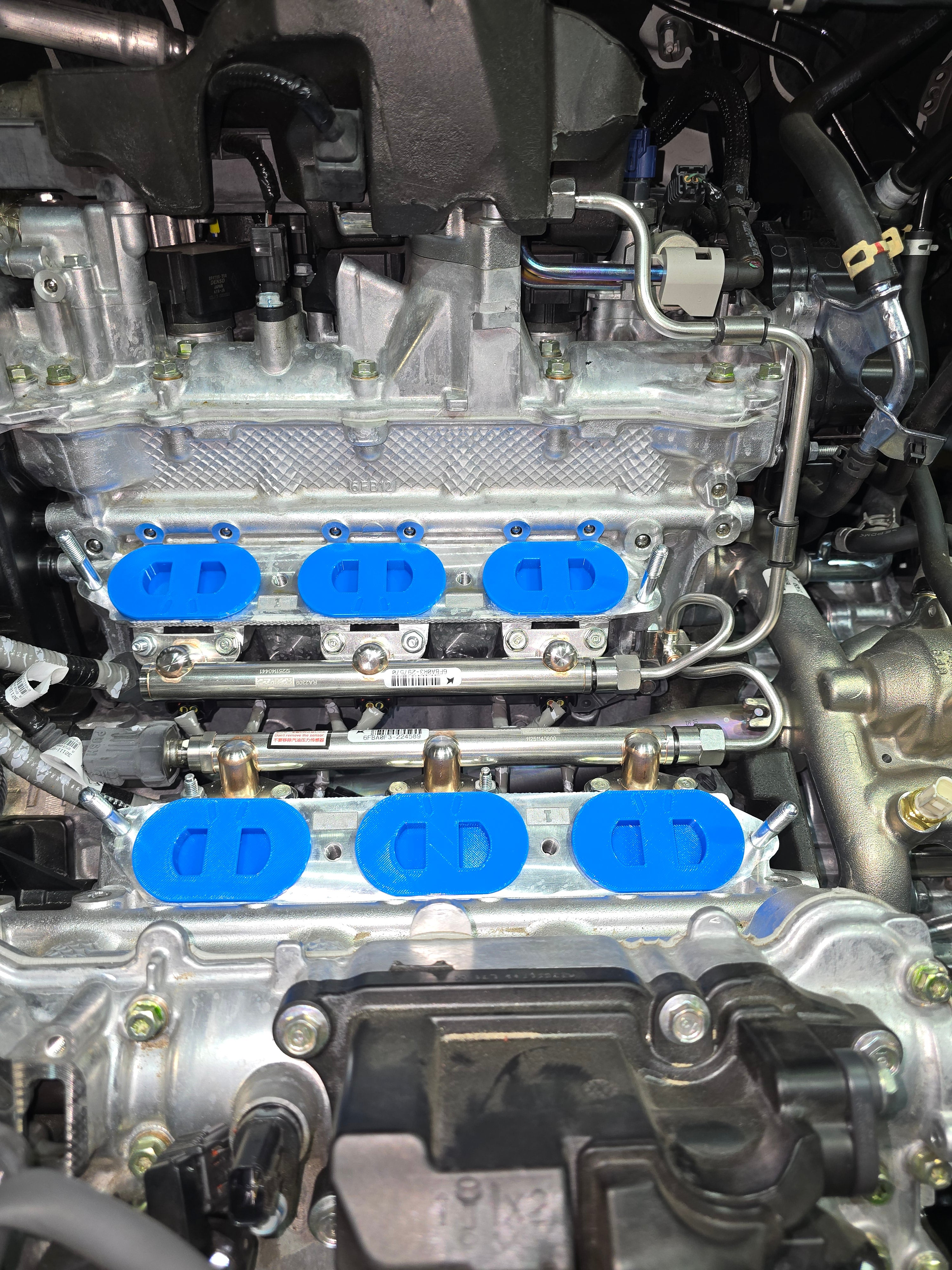 Honda DOHC V6 Lower Intake Port Plugs - 3D Printed