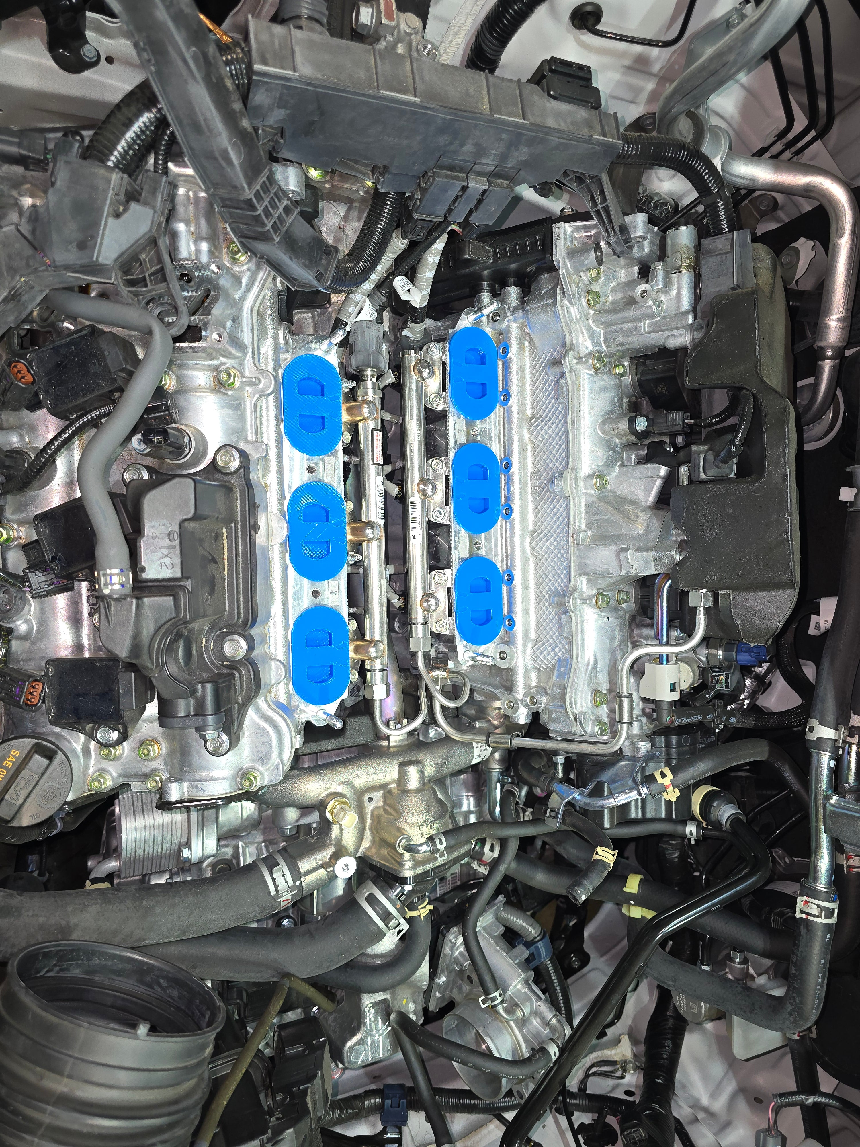 Honda DOHC V6 Lower Intake Port Plugs - 3D Printed