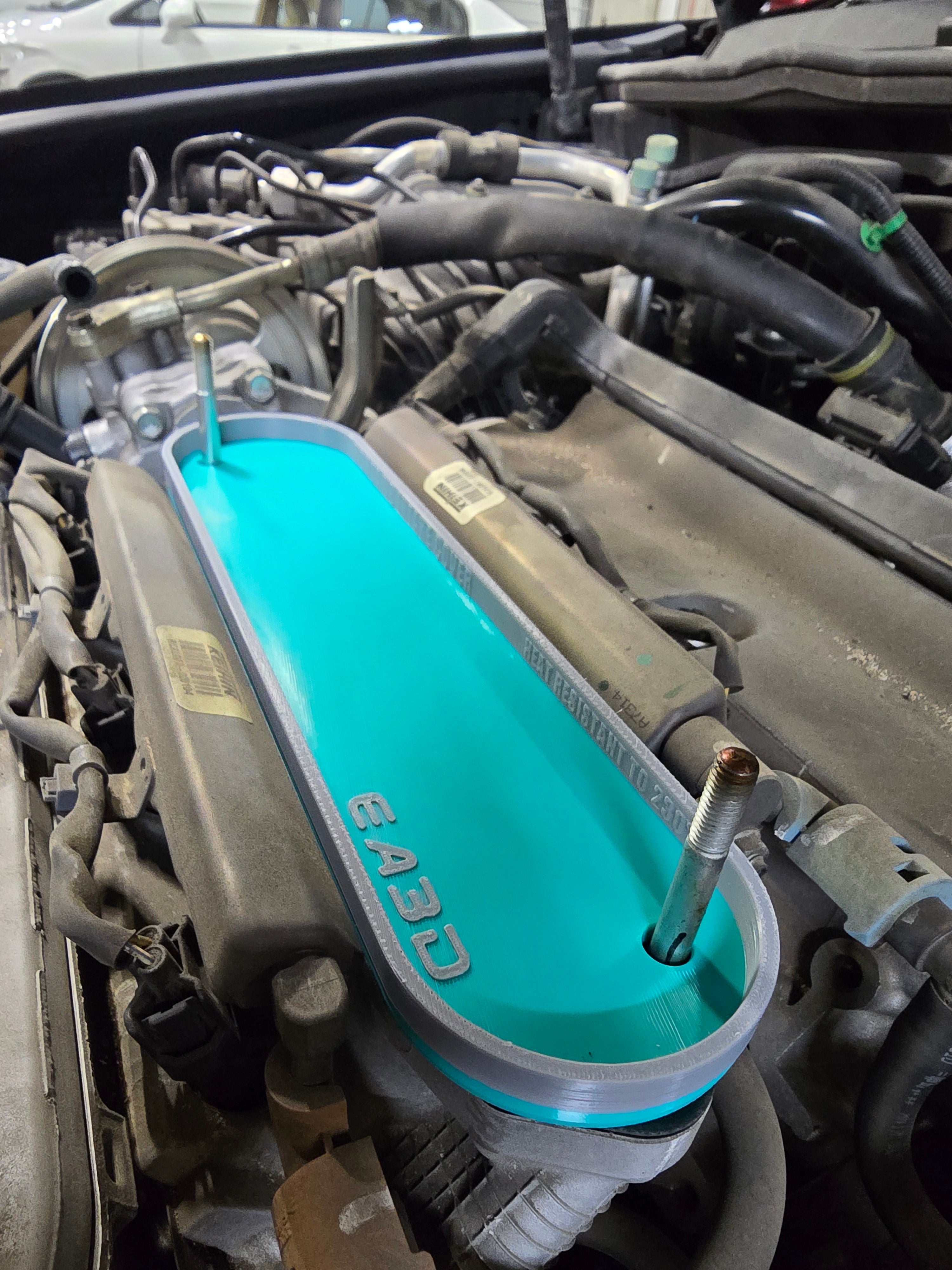 J32 J35 J37 Intake Block Off Plate, Honda V6 Intake Plenum Cover - 3D Printed