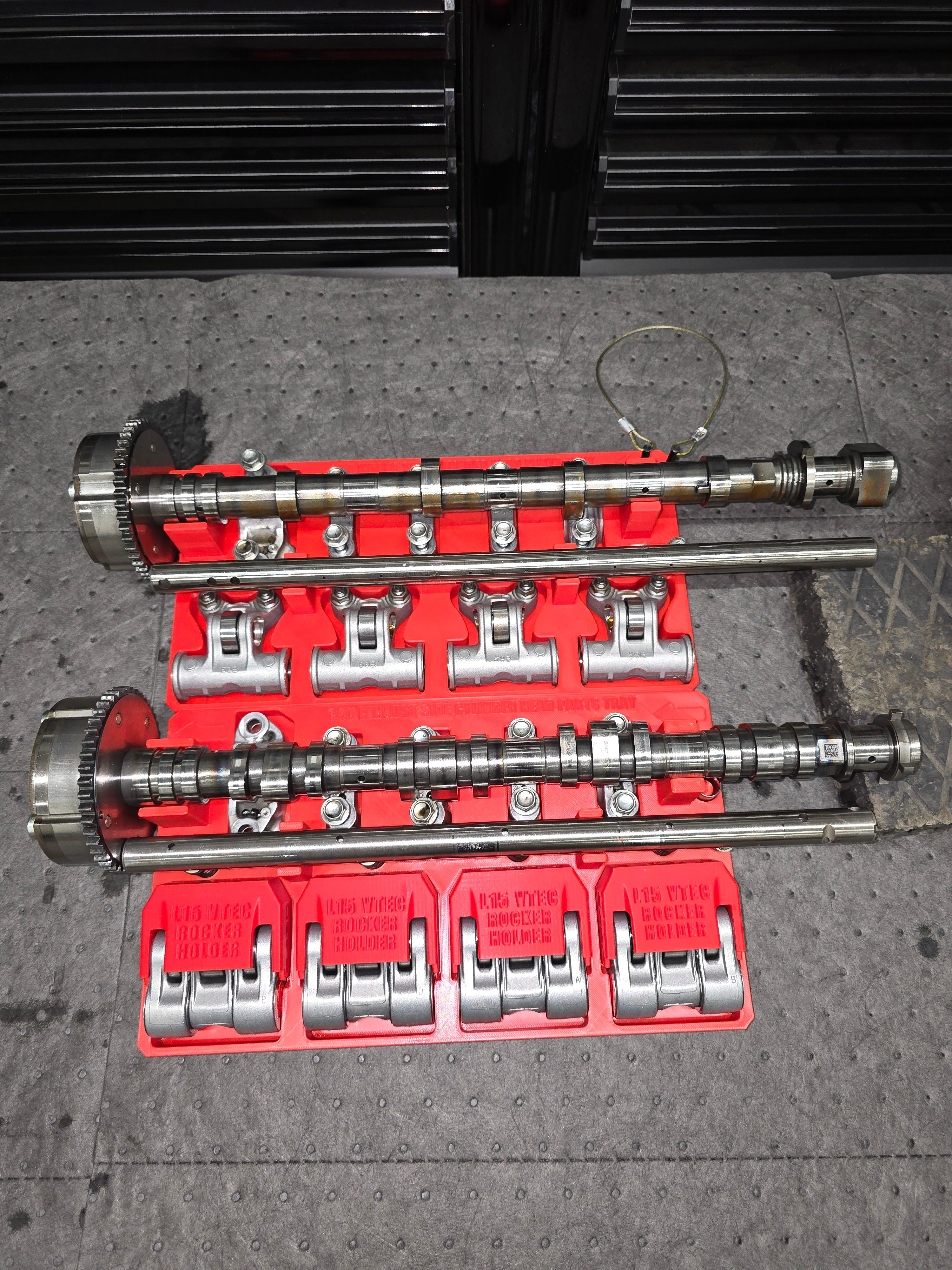 1.5T Cylinder Head Disassembly Trays & Rocker Arm Holders