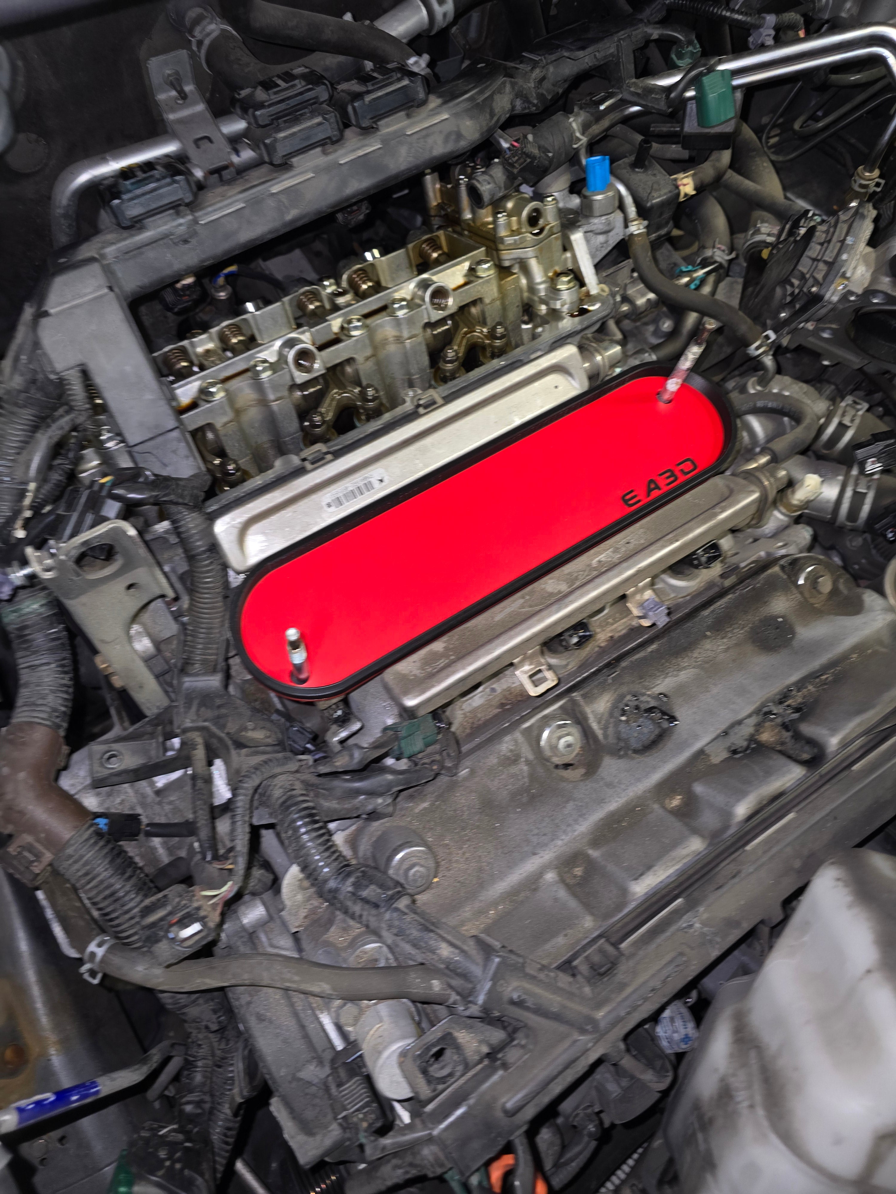 J32 J35 J37 Intake Block Off Plate, Honda V6 Intake Plenum Cover - 3D Printed