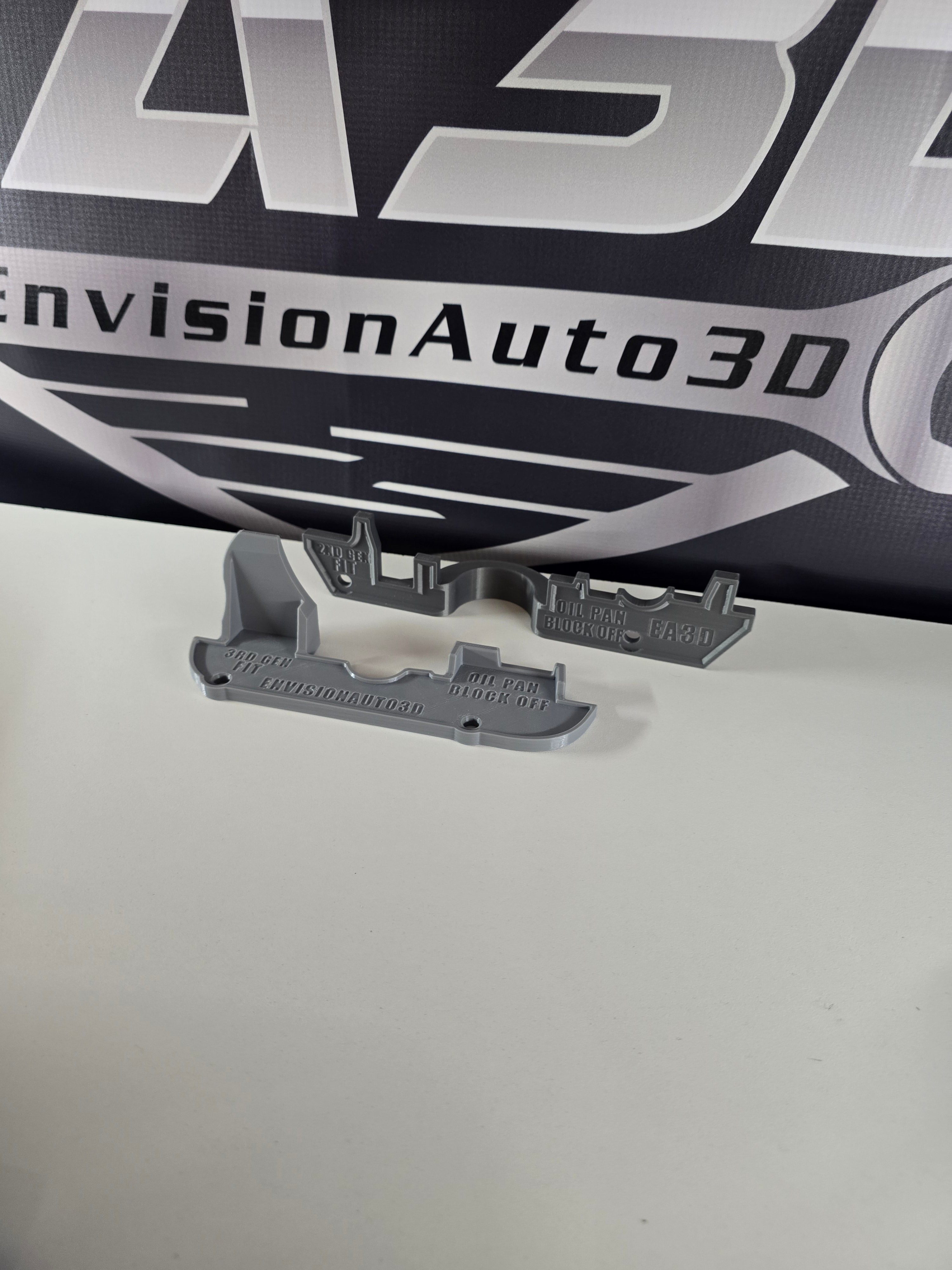 Oil Pan Cover Honda Fit - 3D Printed