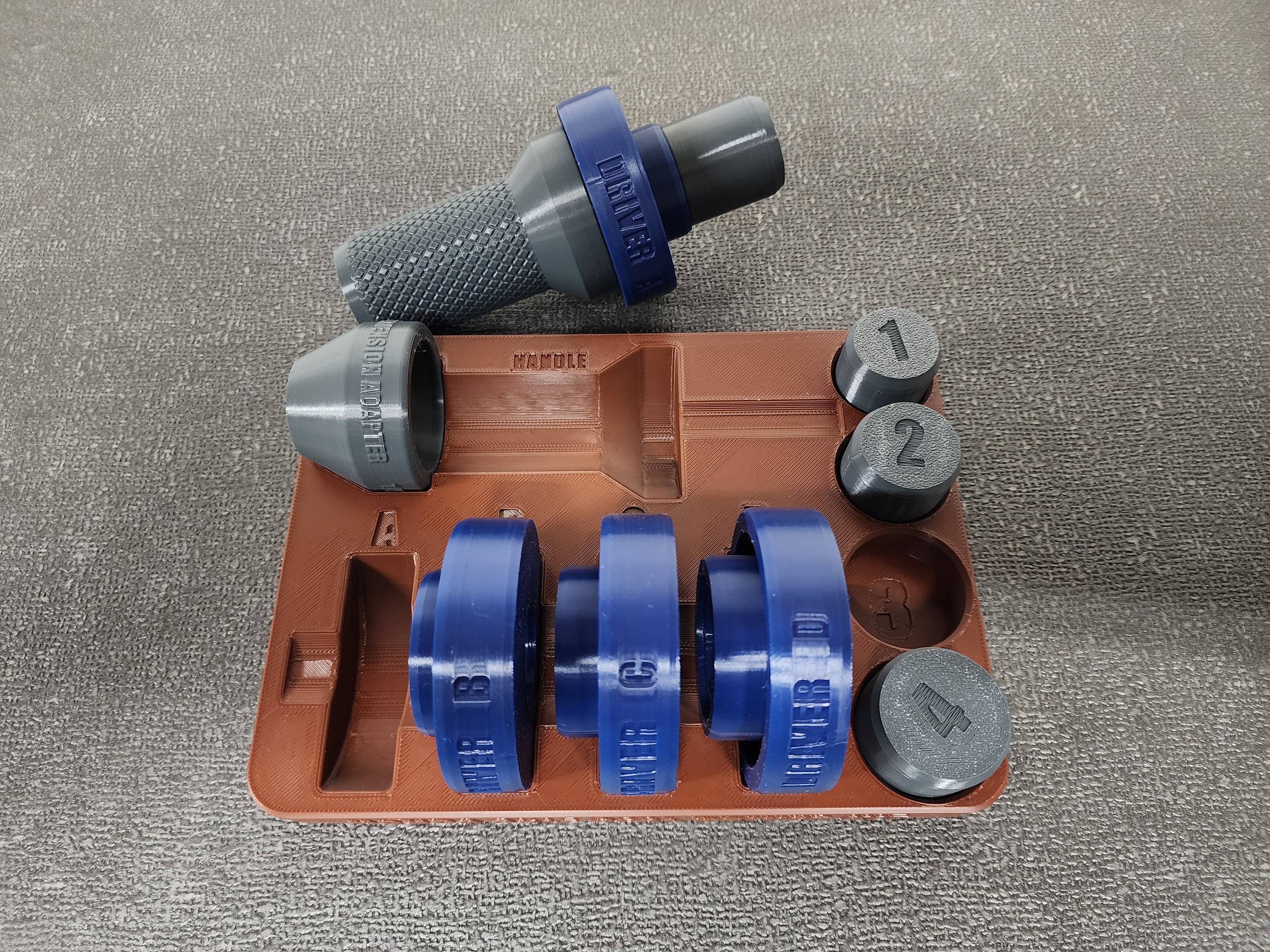 Honda Axle Seal Driver Kit, 3D Printed Tool